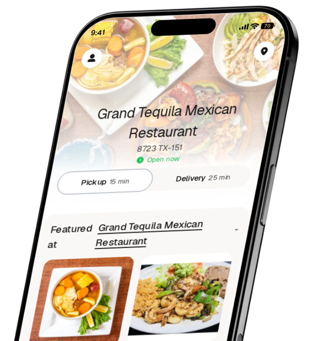 Grand Tequila Mexican Restaurant app preview