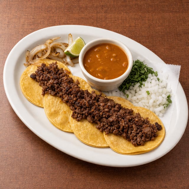 Tacos Campechanos Plate.